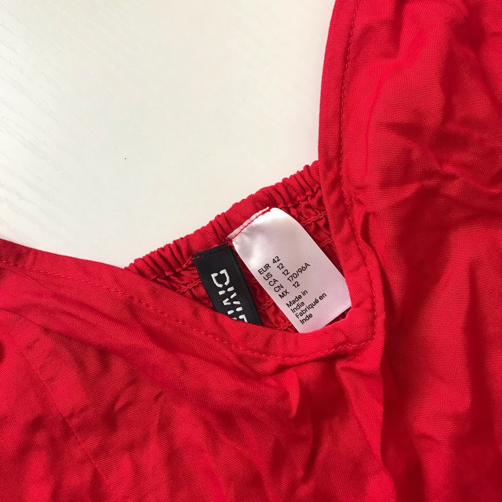 RED SUMMER DRESS